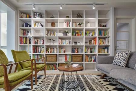 书架放在什么位置比较好？ 书架放在客厅什么位置