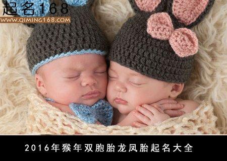 2016猴年龙凤双胞胎怎么起名 龙凤双胞胎起名