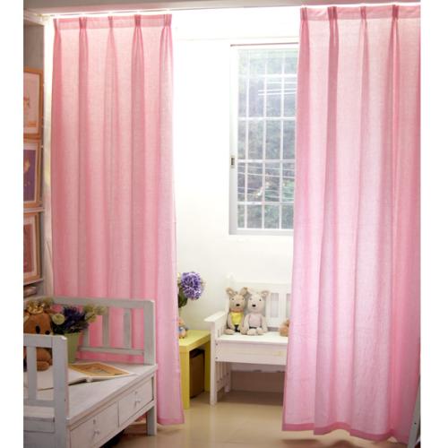 客厅窗帘的颜色应该少用粉红色 粉红色的窗帘配什么颜色的墙