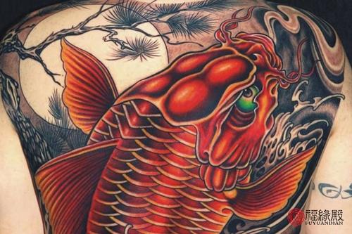 纹身纹鱼的忌讳和讲究 锦鲤纹身的禁忌