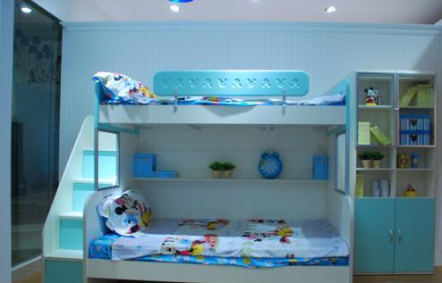 儿童床的摆放位置 卧室大床和儿童床摆放