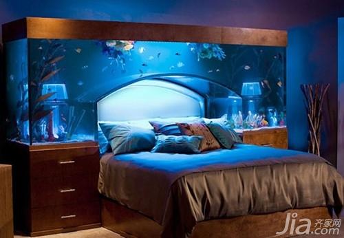 卧室鱼缸摆放风水 鱼缸放卧室哪个位置好