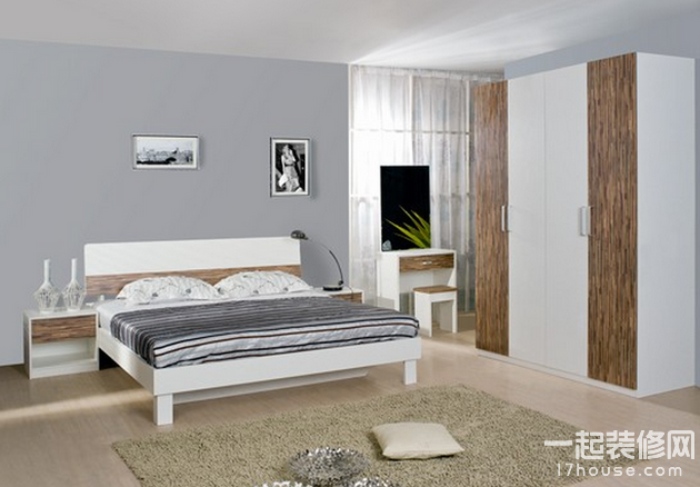 风水卧室家具睡床摆放 床的正确摆法图片