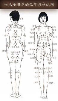 女人后背痣的位置与命运分析 男人后背的痣的命运图