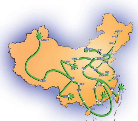新中国的龙脉在哪里 经过了哪些省份 中国的龙脉在哪里