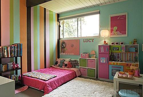 儿童卧室的色彩搭配 卧室色彩搭配