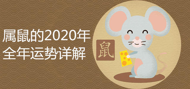 2020鼠年生肖属鼠人的全年运势运程解析 1984属鼠2020年运势及运程