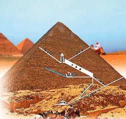 胡夫金字塔有多高 你能测出来吗？（图文） 埃及金字塔有几层楼高